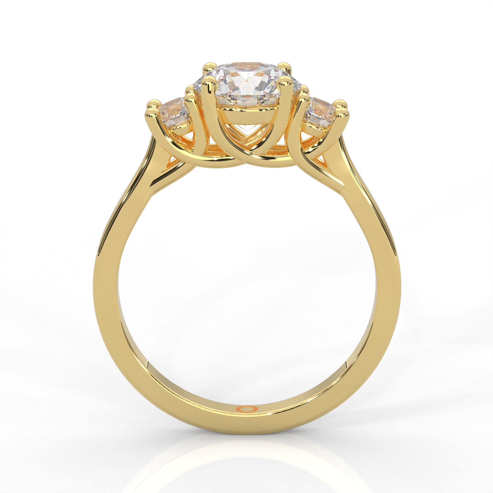 Three Stone Ring Sample