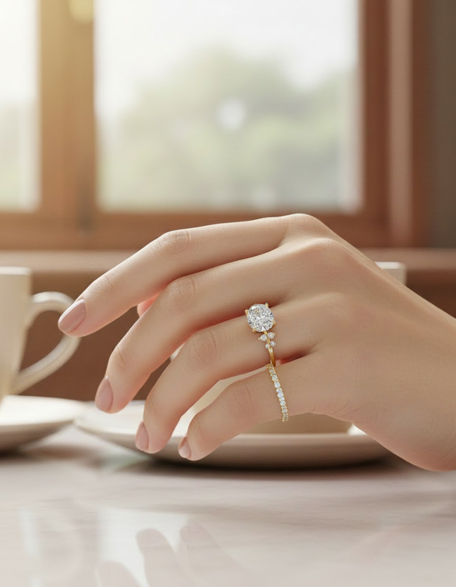 Cluster Engagement Rings