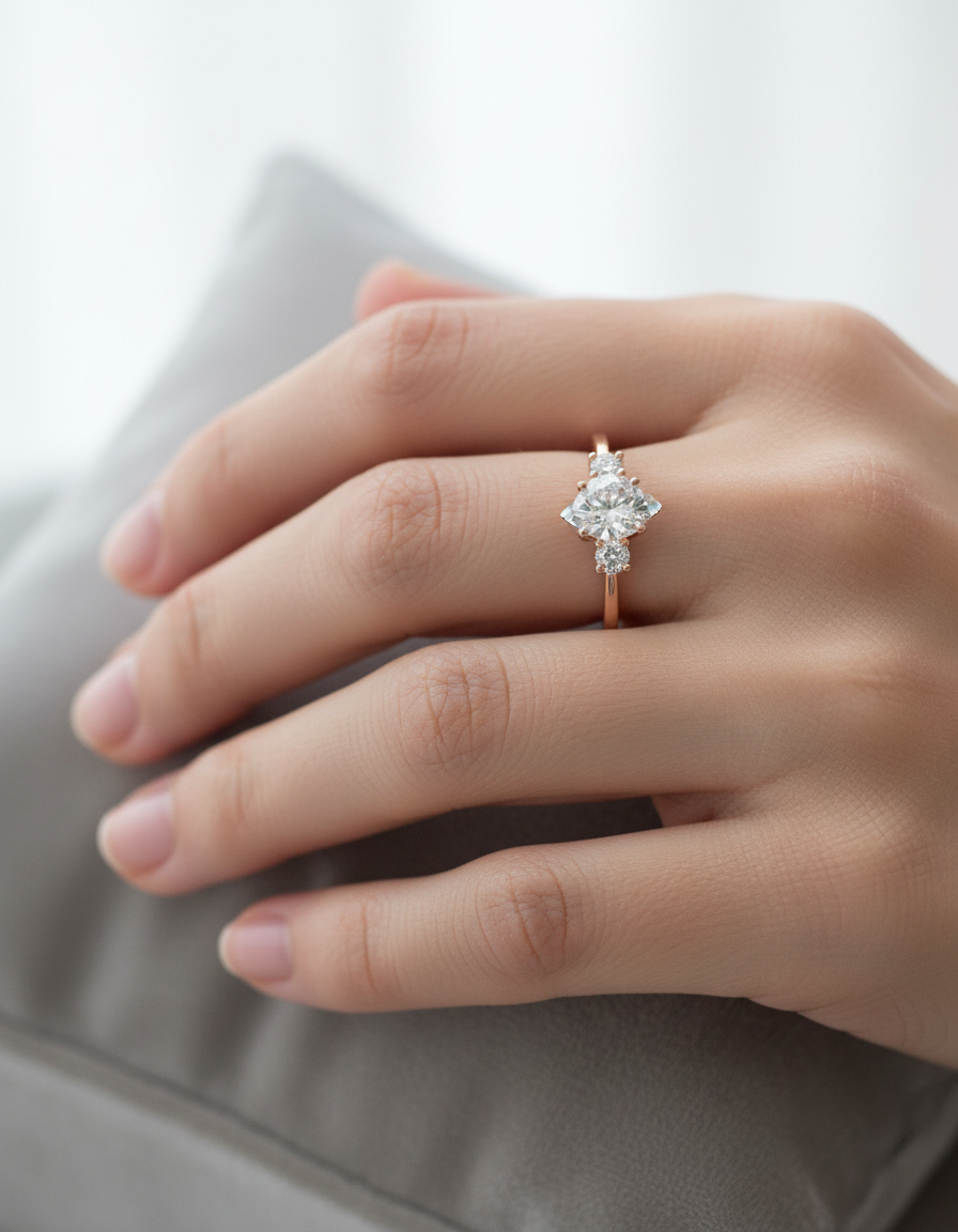 Three Stone Engagement Rings