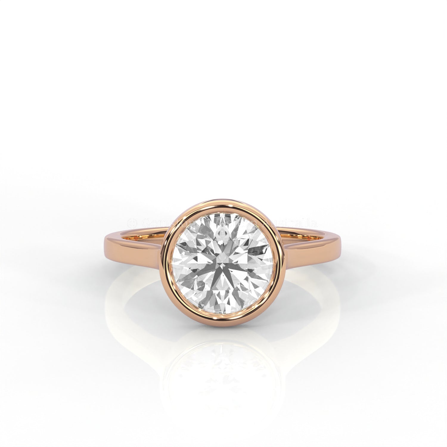 The Aurelia - Bezel Solitaire