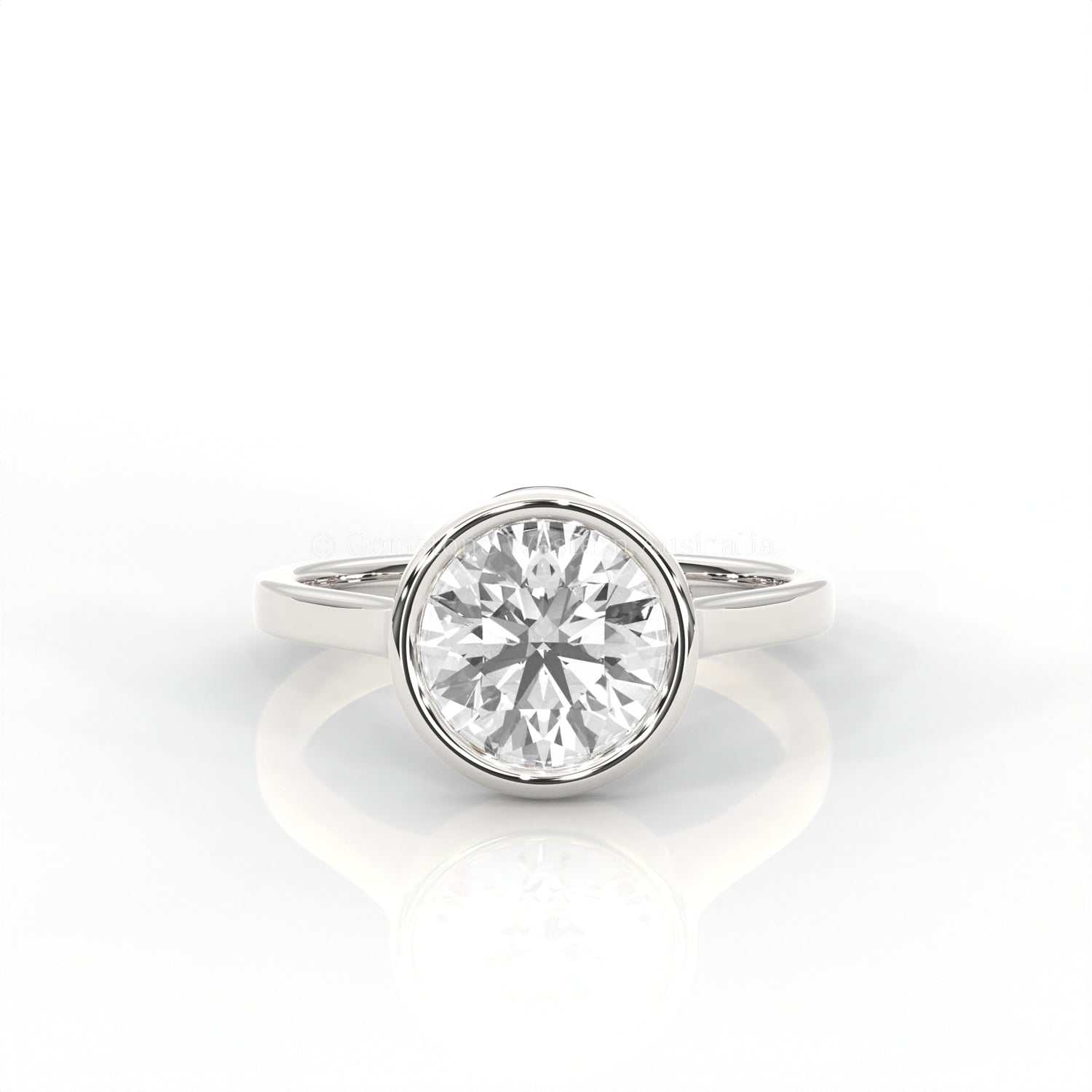 The Aurelia - Bezel Solitaire