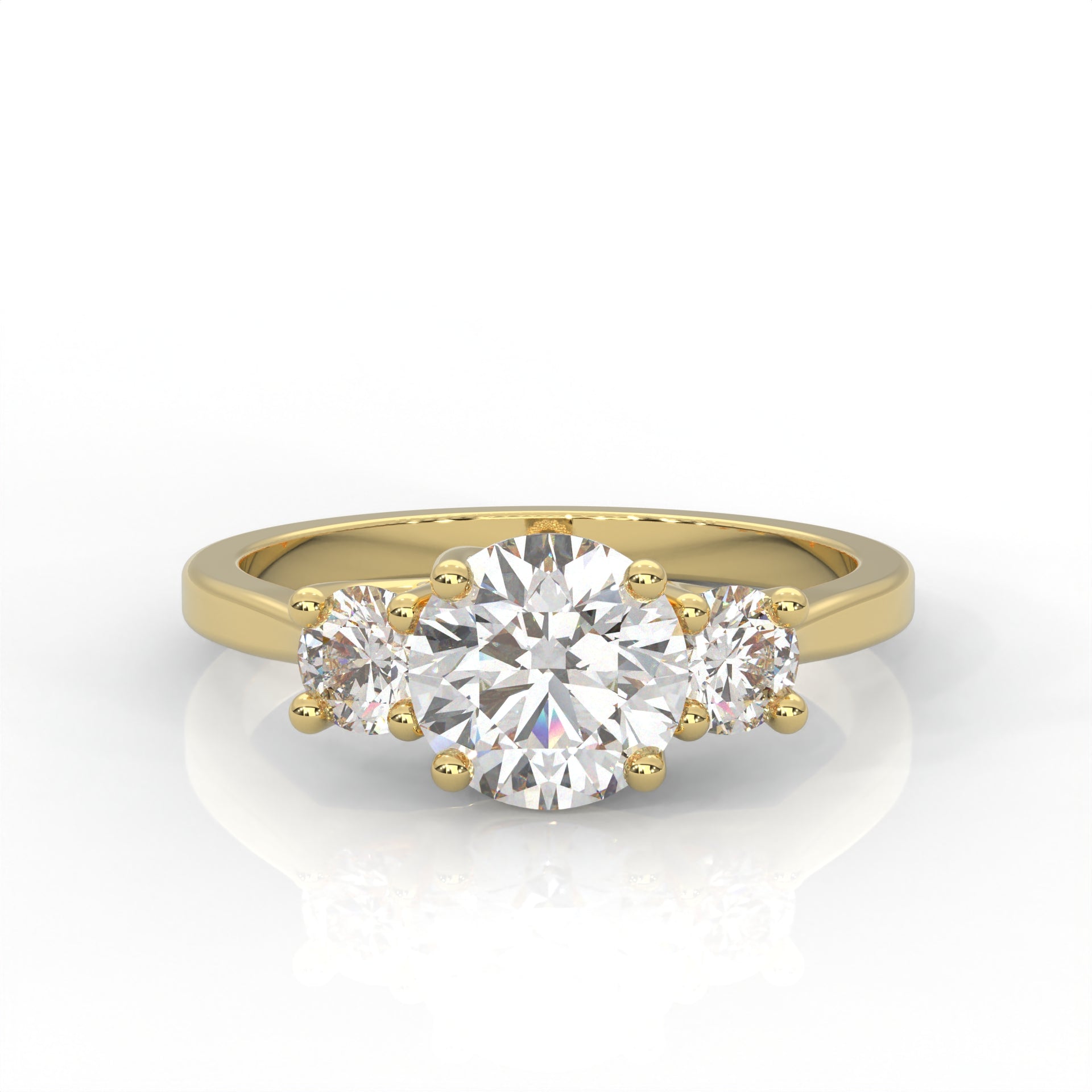 Three Stone Ring Sample