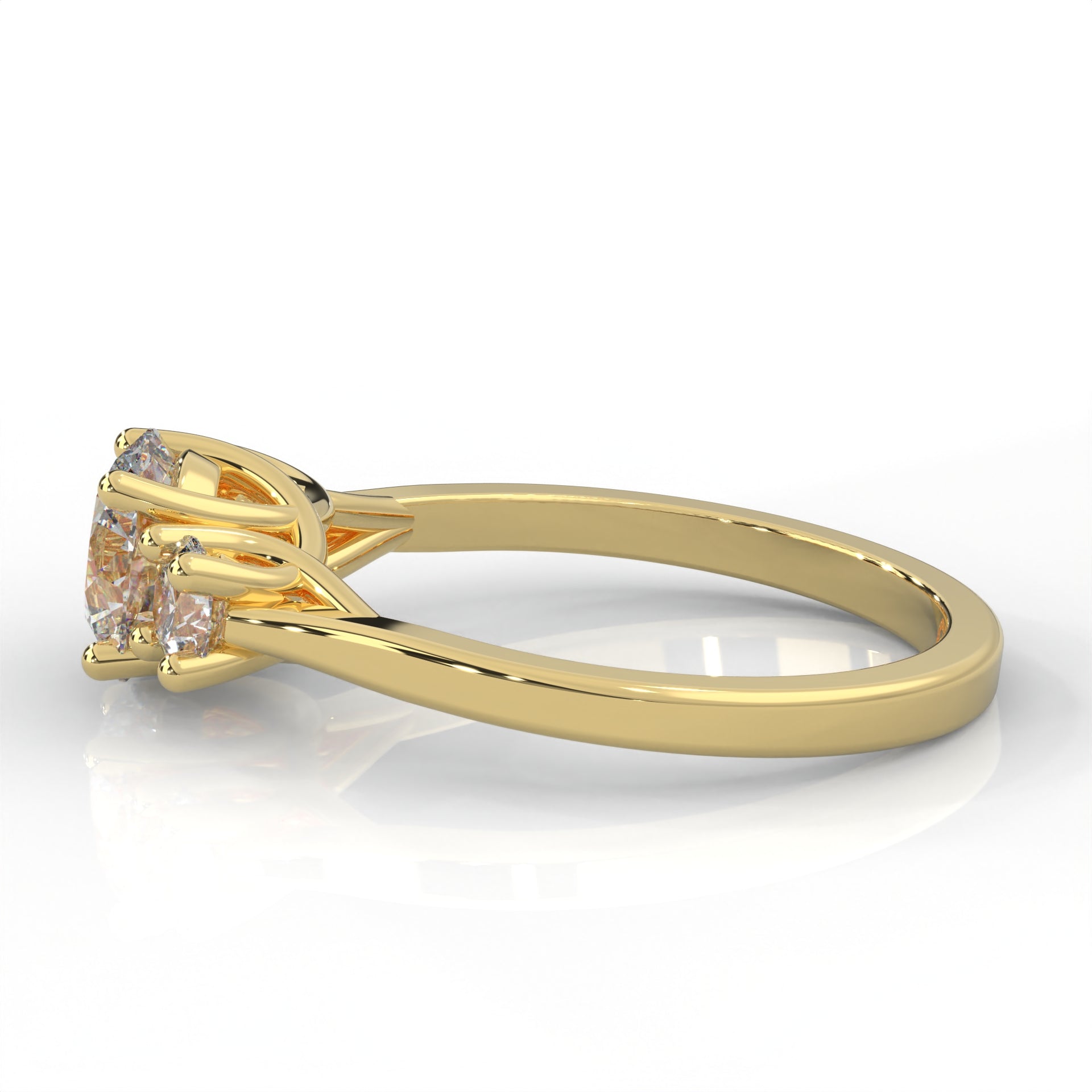Three Stone Ring Sample