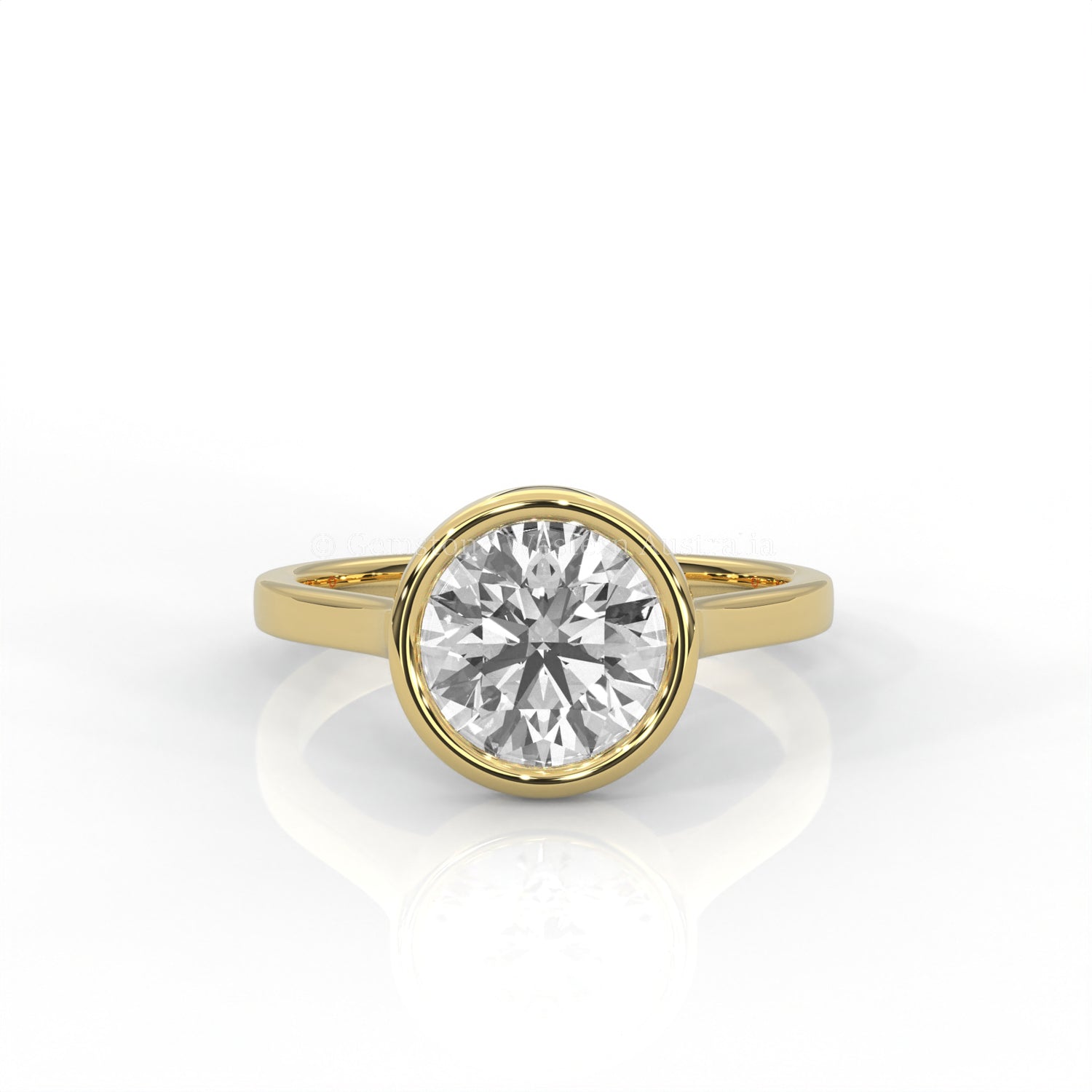 The Aurelia - Bezel Solitaire